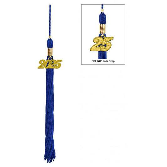 Matte Royal Blue Kindergarten/Preschool Cap & Tassel - Graduation Gown and Cap