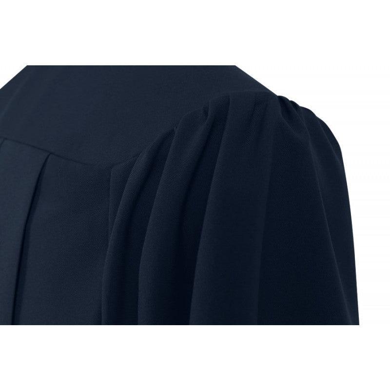 Matte Navy Blue High School Cap & Gown - Graduation Gown and Cap