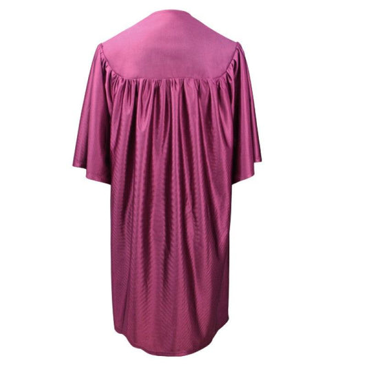 Shiny Maroon Kindergarten/Preschool Cap & Gown - Graduation Gown and Cap