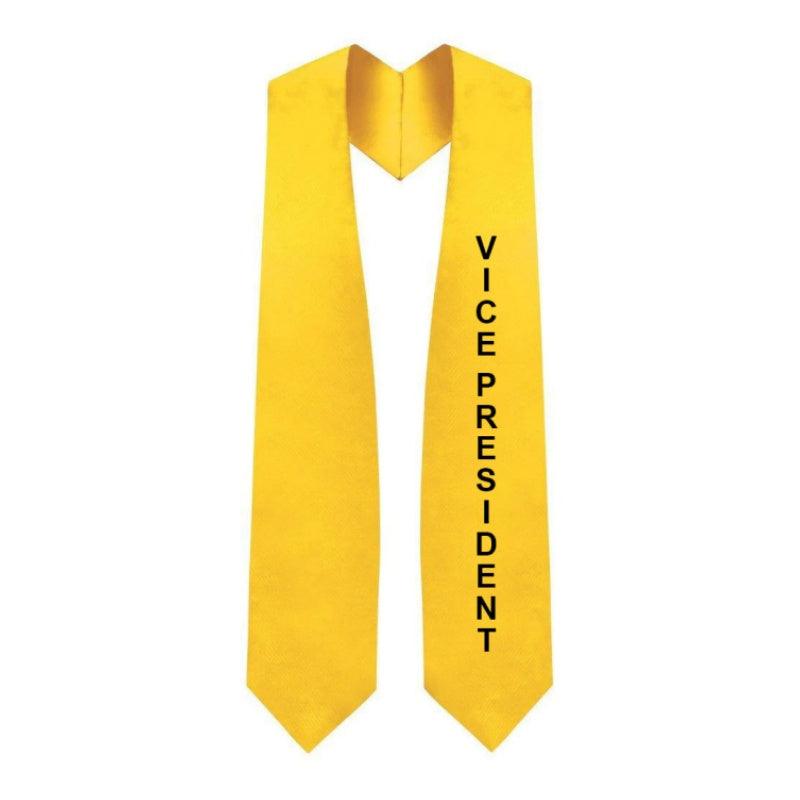 Vice President Class Officer Stole - Graduation Gown and Cap