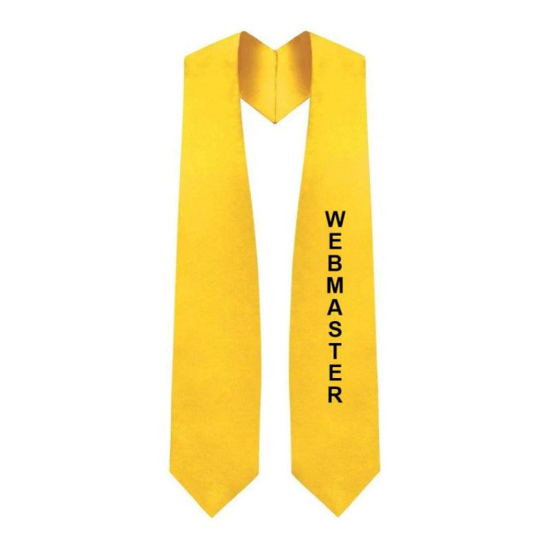 Webmaster Class Officer Stole - Graduation Gown and Cap