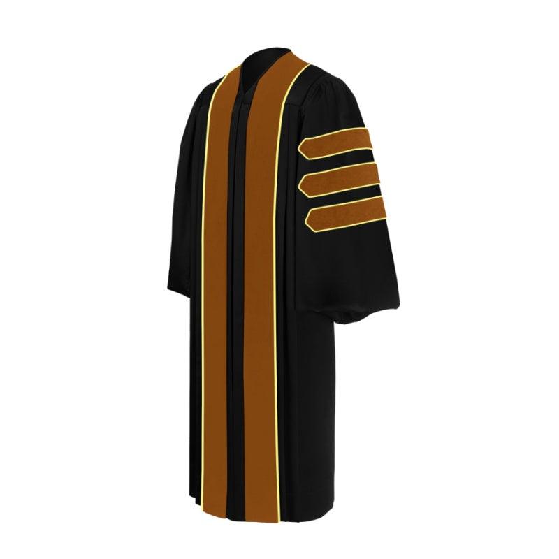 Doctor of Dramatic Arts & Fine Arts Doctoral Gown - Academic Regalia - Graduation Gown and Cap