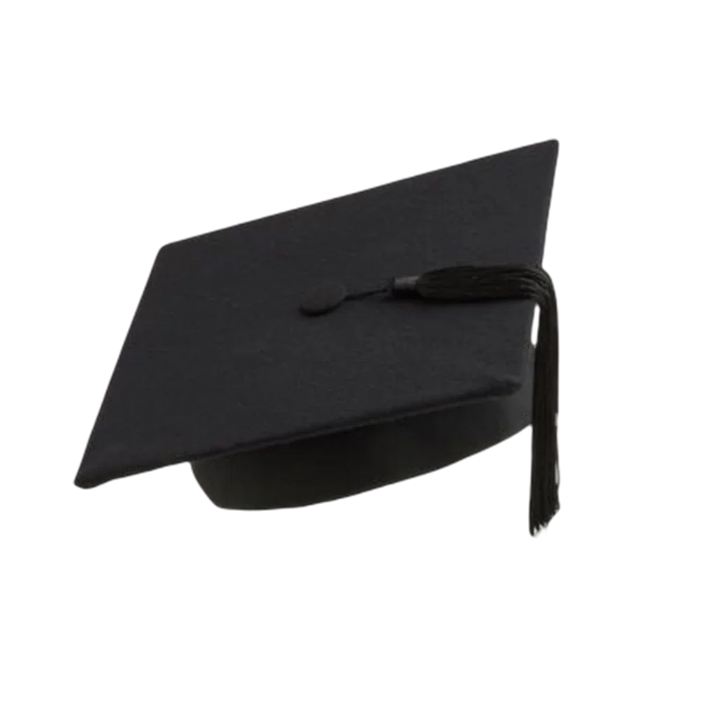 British High-End Bachelor and Master Hats – Premium Academic Headwear-Graduation Cap - Graduation Gown and Cap