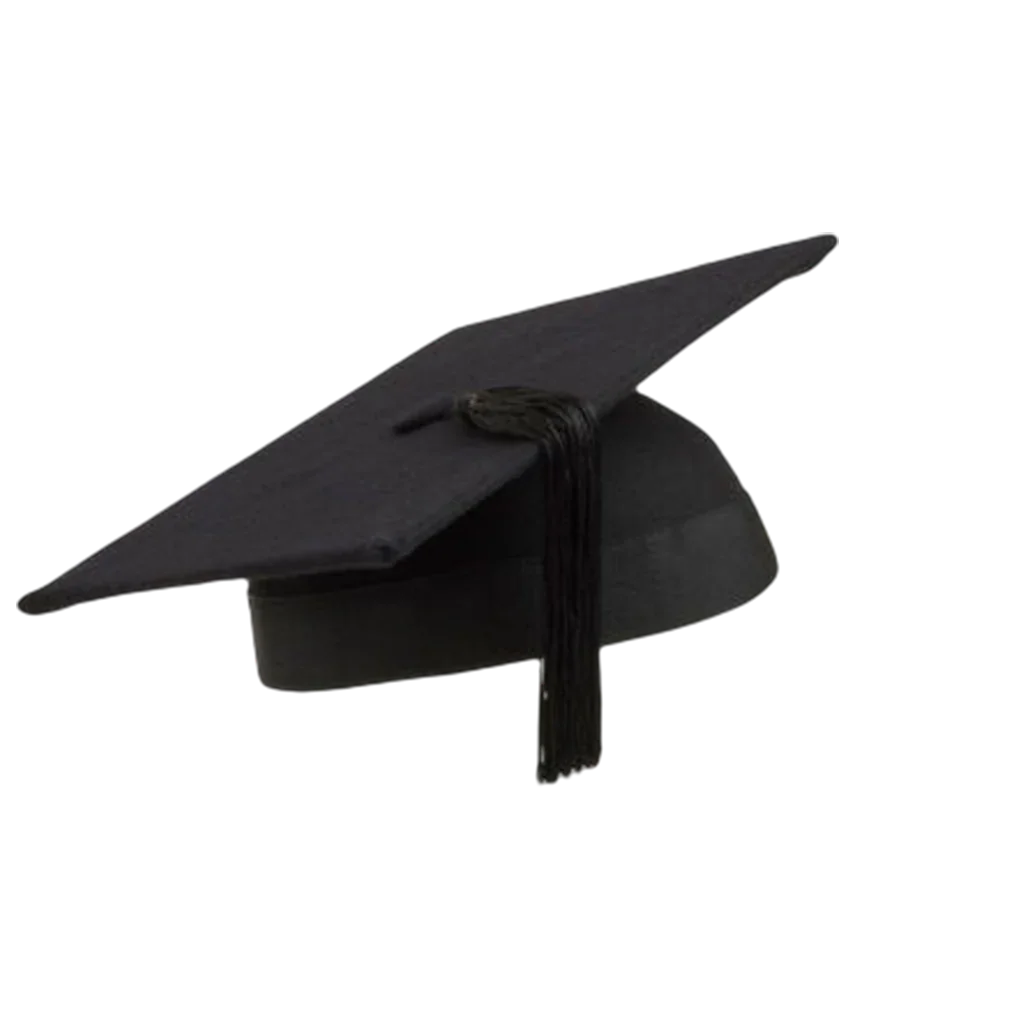 British High-End Bachelor and Master Hats – Premium Academic Headwear-Graduation Cap - Graduation Gown and Cap
