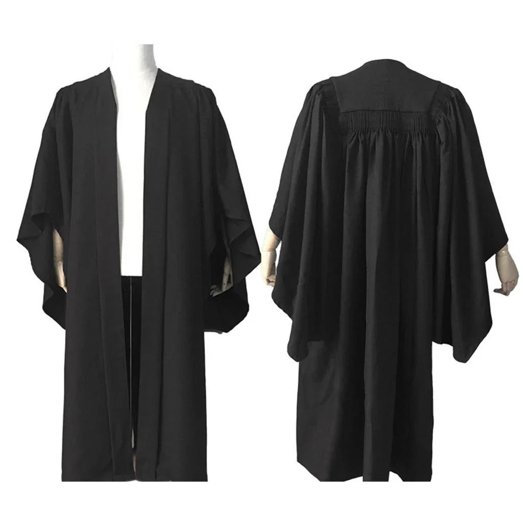 Deluxe UK Bachelor's Degree Graduation Gown School Uniform - Graduation Gown and Cap