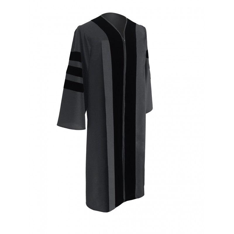 Classic Doctoral Academic Gown - Graduation Gown and Cap