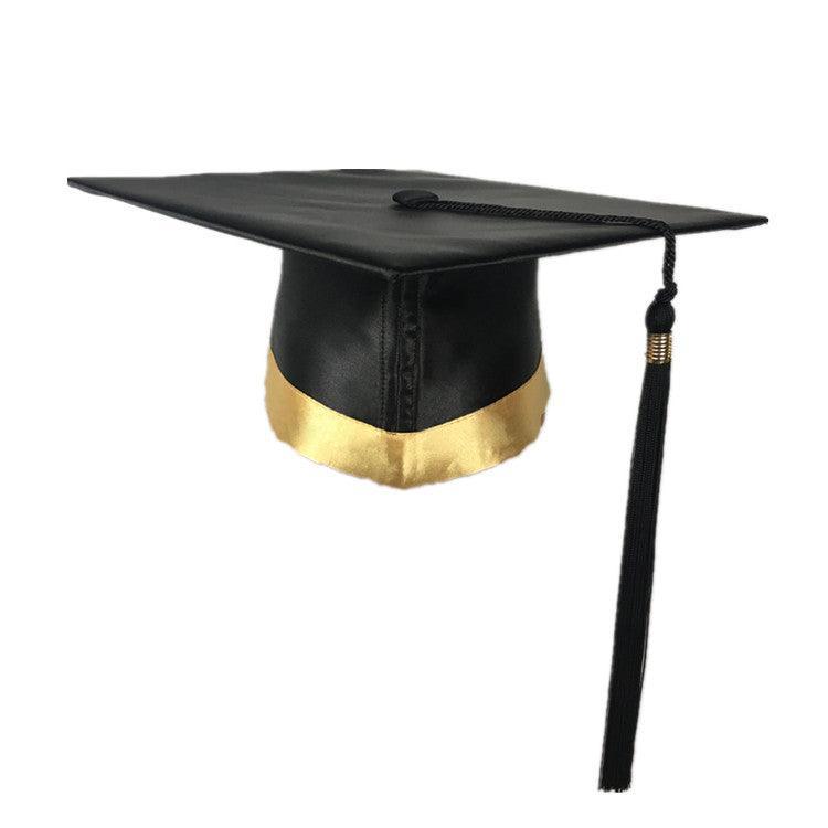 Classic British Bachelor/Master hat Graduation Cap - Graduation Gown and Cap