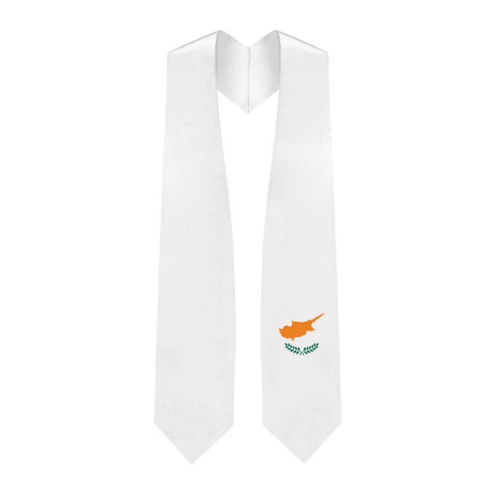 Cyprus Graduation Stole - Cyprus Flag Sash - Graduation Gown and Cap