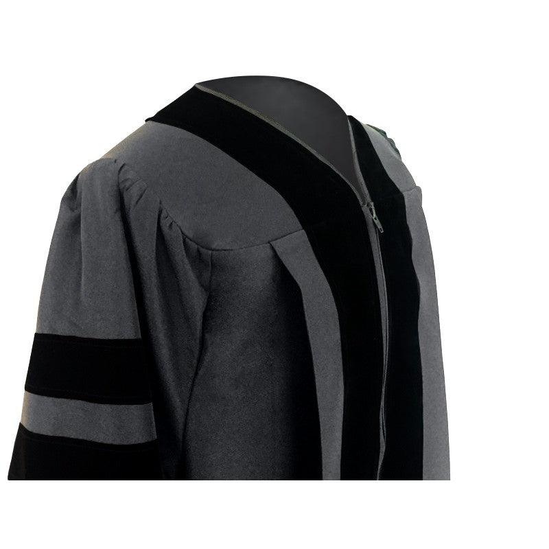 Classic Doctoral Academic Gown - Graduation Gown and Cap