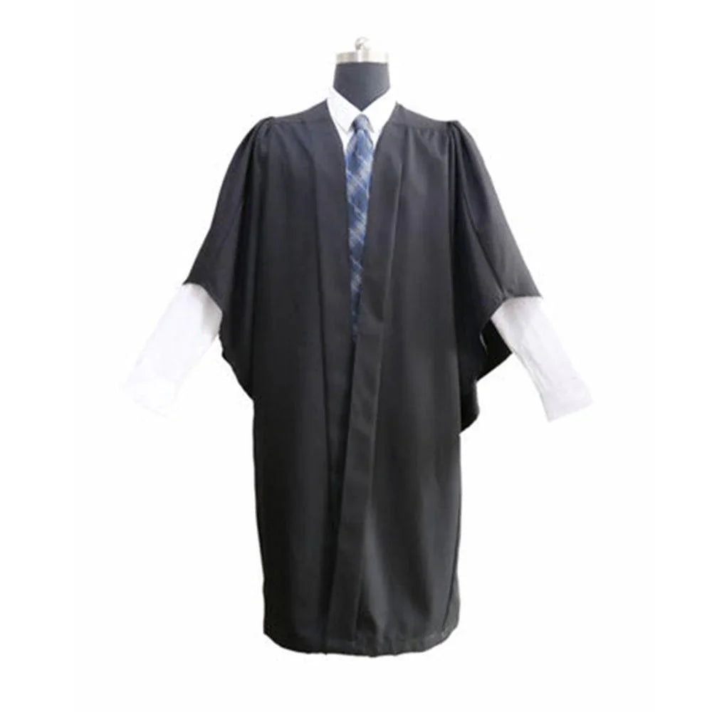 Classic British Bachelor's Degree Graduation Gown Uniform - Graduation Gown and Cap