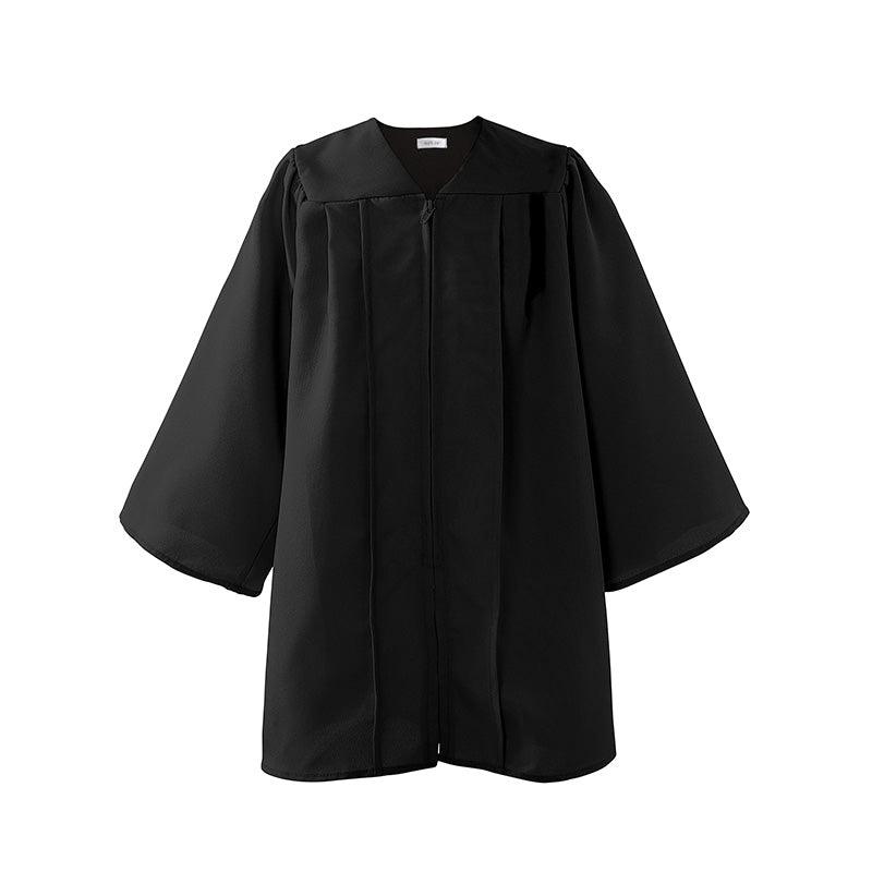 12 Matte Kindergarten/Preschool Gown - Graduation Gown and Cap