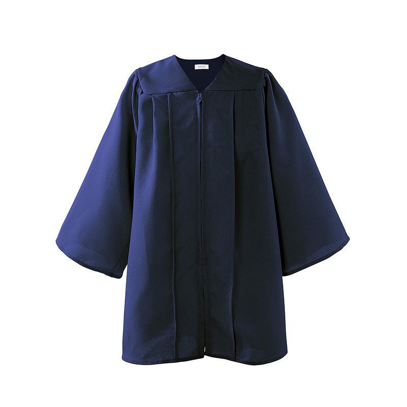 12 Matte Kindergarten/Preschool Gown - Graduation Gown and Cap