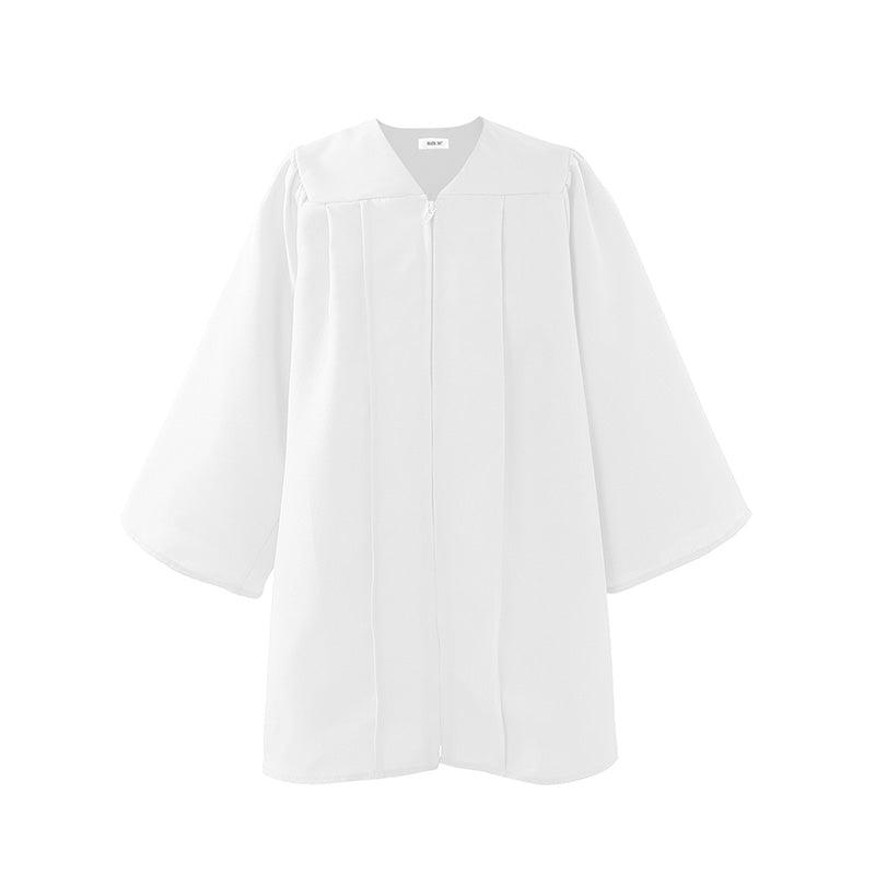 12 Matte Kindergarten/Preschool Gown - Graduation Gown and Cap