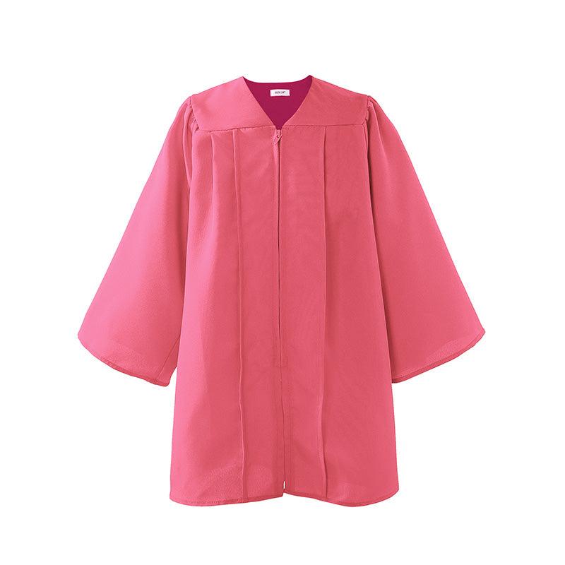 12 Matte Kindergarten/Preschool Gown - Graduation Gown and Cap