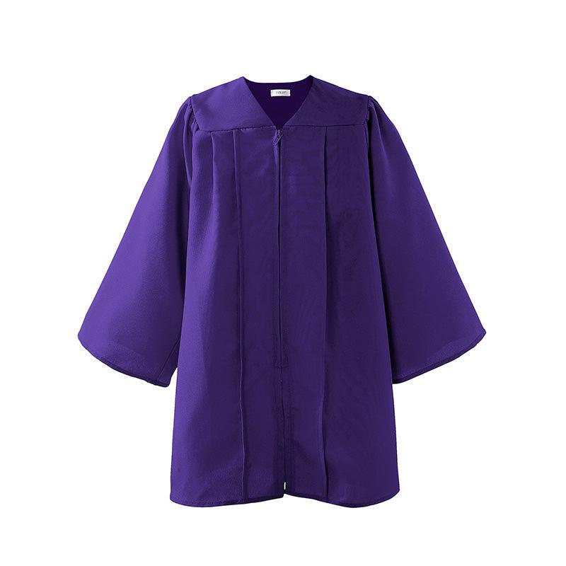 12 Matte Kindergarten/Preschool Gown - Graduation Gown and Cap