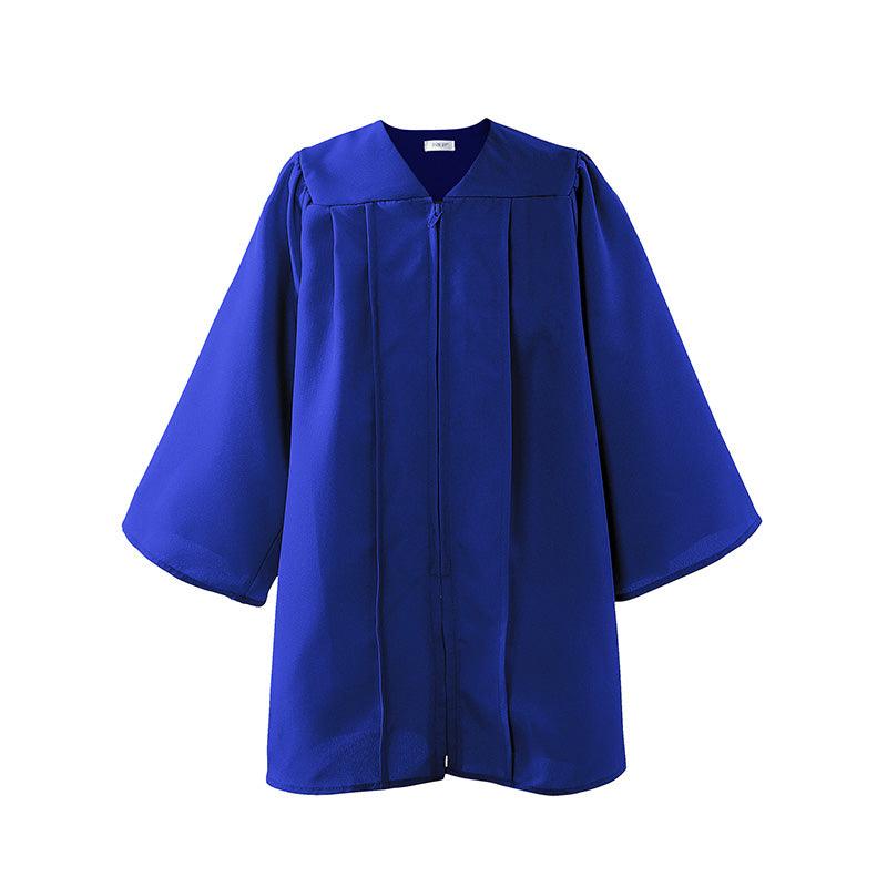 12 Matte Kindergarten/Preschool Gown - Graduation Gown and Cap