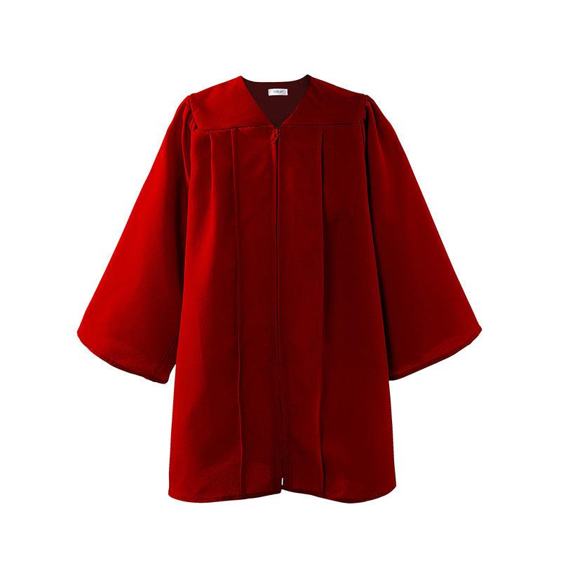 12 Matte Kindergarten/Preschool Gown - Graduation Gown and Cap