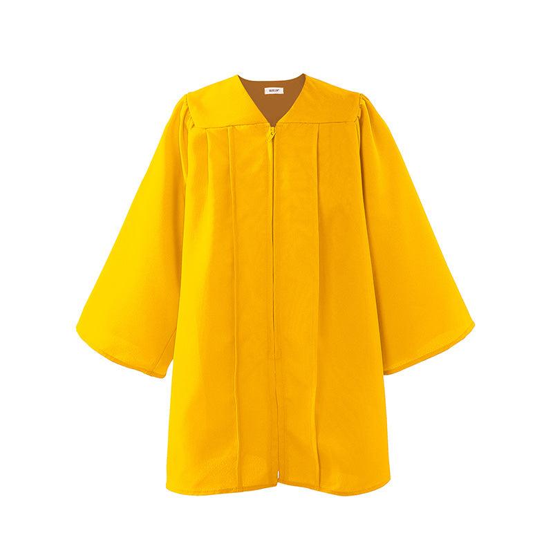 12 Matte Kindergarten/Preschool Gown - Graduation Gown and Cap