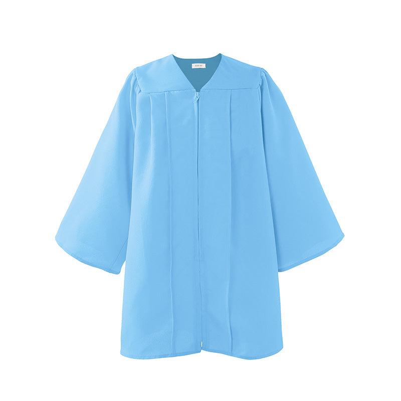 12 Matte Kindergarten/Preschool Gown - Graduation Gown and Cap