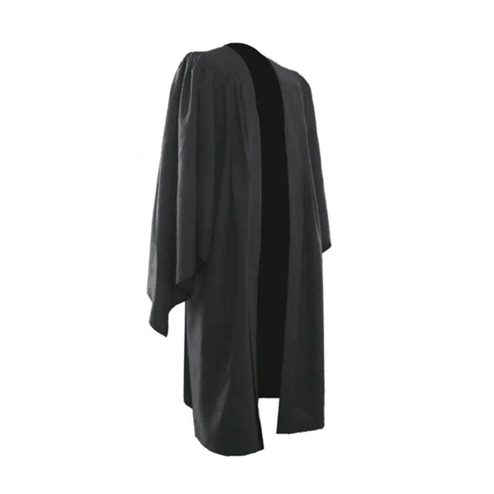 Classic British Bachelor's Degree Graduation Gown Uniform - Graduation Gown and Cap