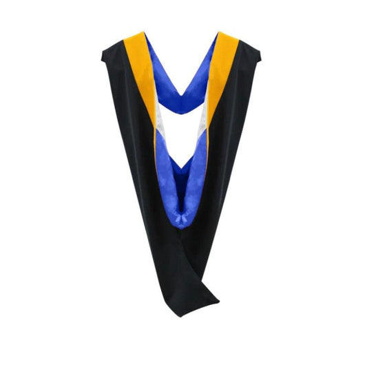 26 Deluxe Bachelors/Masters Graduation Hood – Velvet & Satin Finish - Graduation Gown and Cap