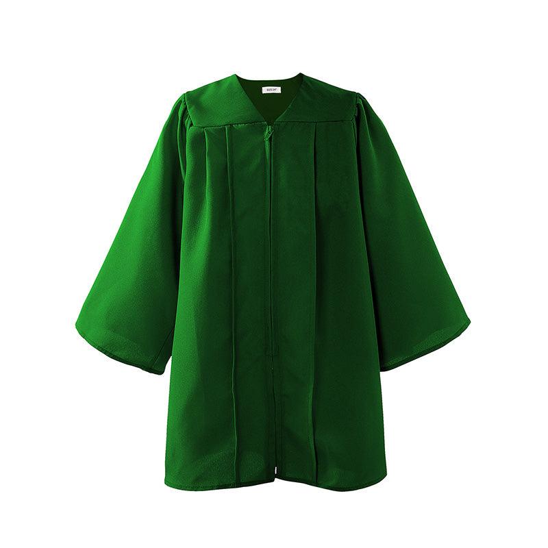 12 Matte Kindergarten/Preschool Gown - Graduation Gown and Cap