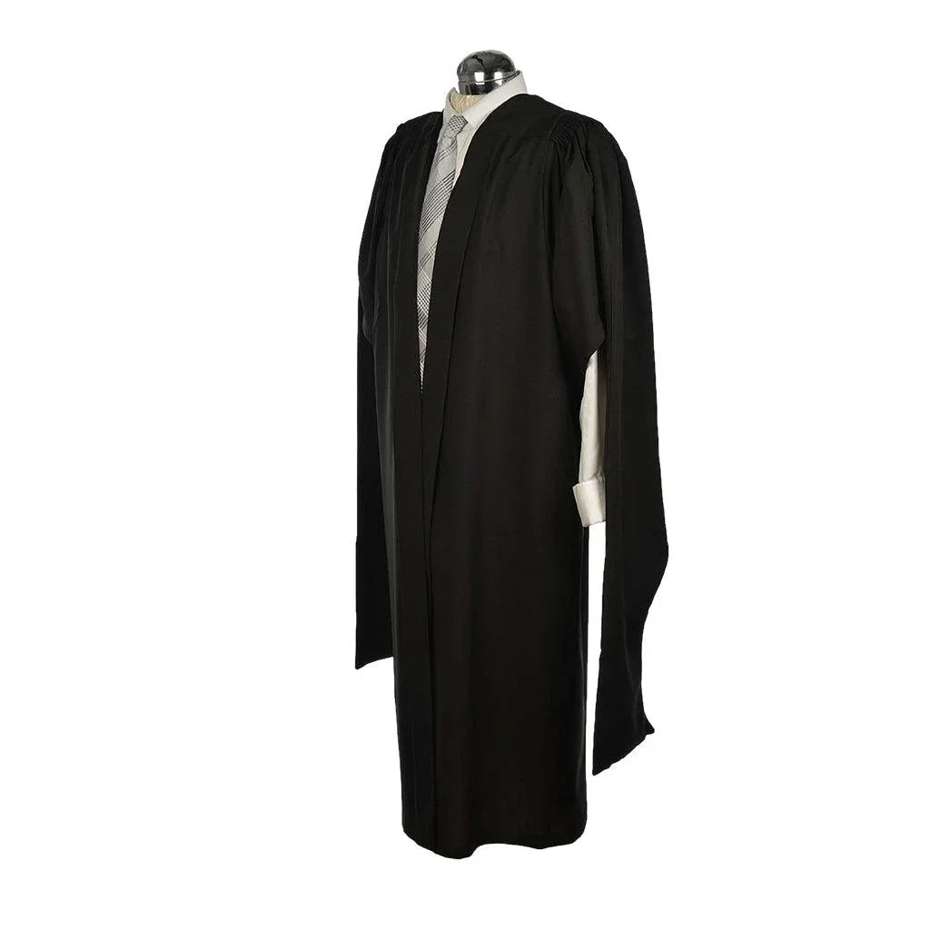British Luxury Master's Clothing – Elegant and Refined Academic Attire Graduation Gowns - Graduation Gown and Cap