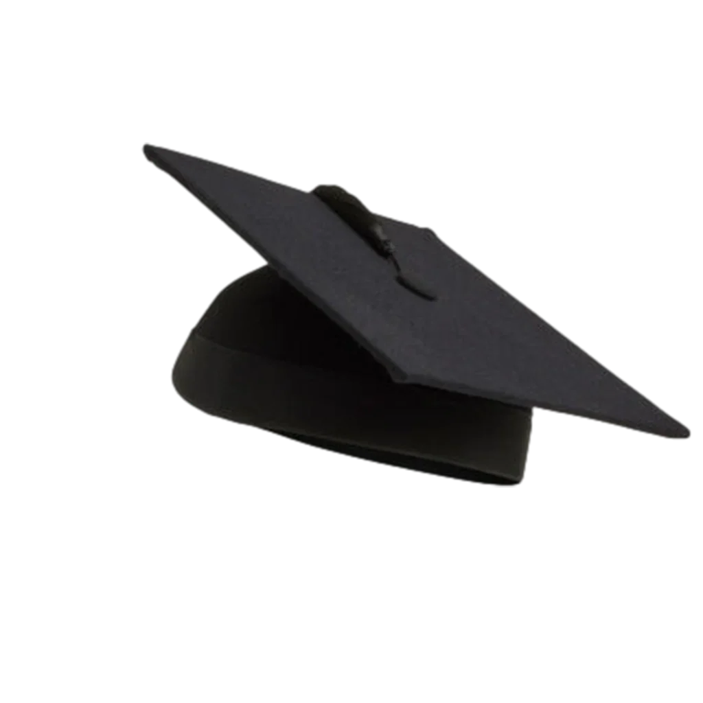 British High-End Bachelor and Master Hats – Premium Academic Headwear-Graduation Cap - Graduation Gown and Cap