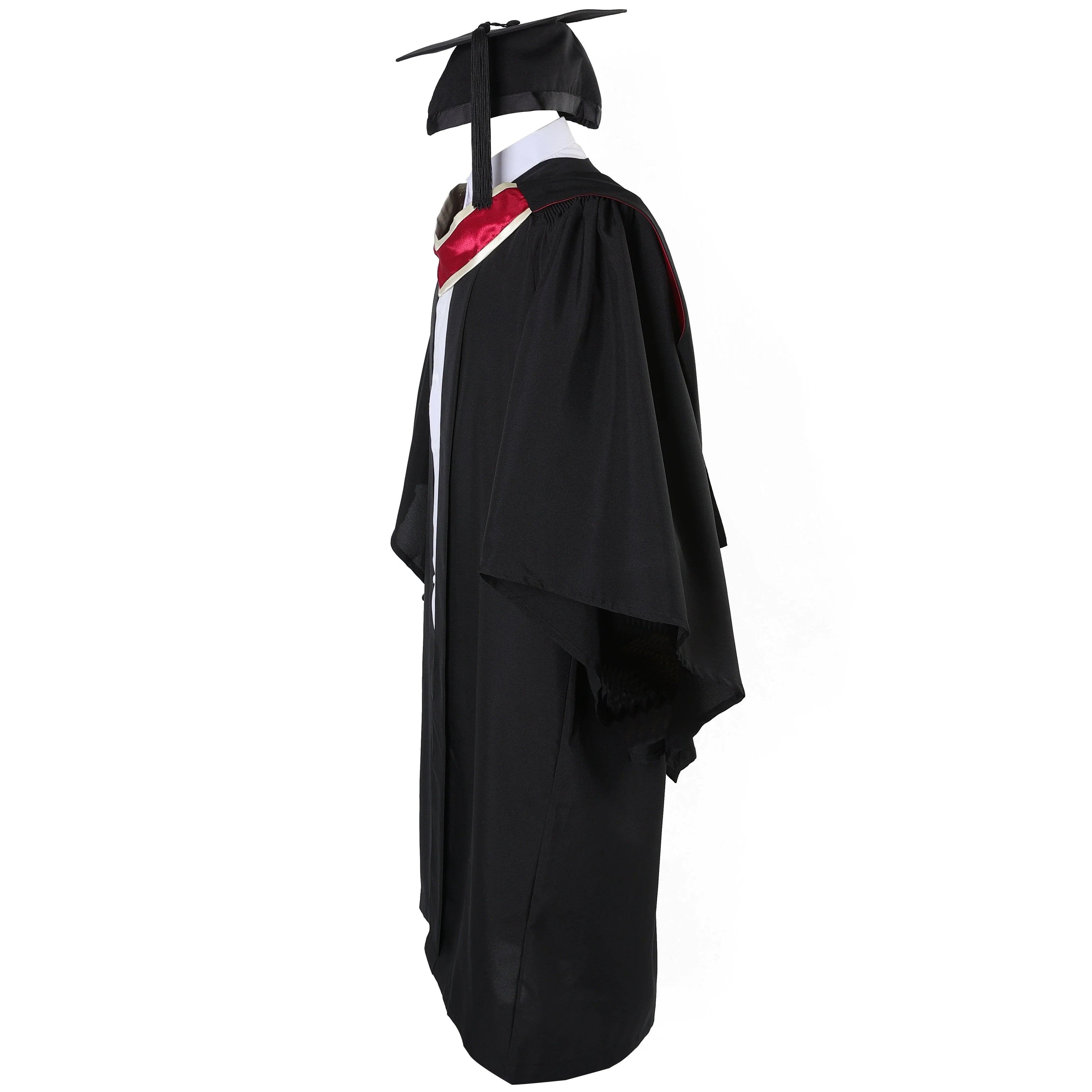 Deluxe UK Bachelor's Degree Graduation Uniform Gown - Graduation Gown and Cap