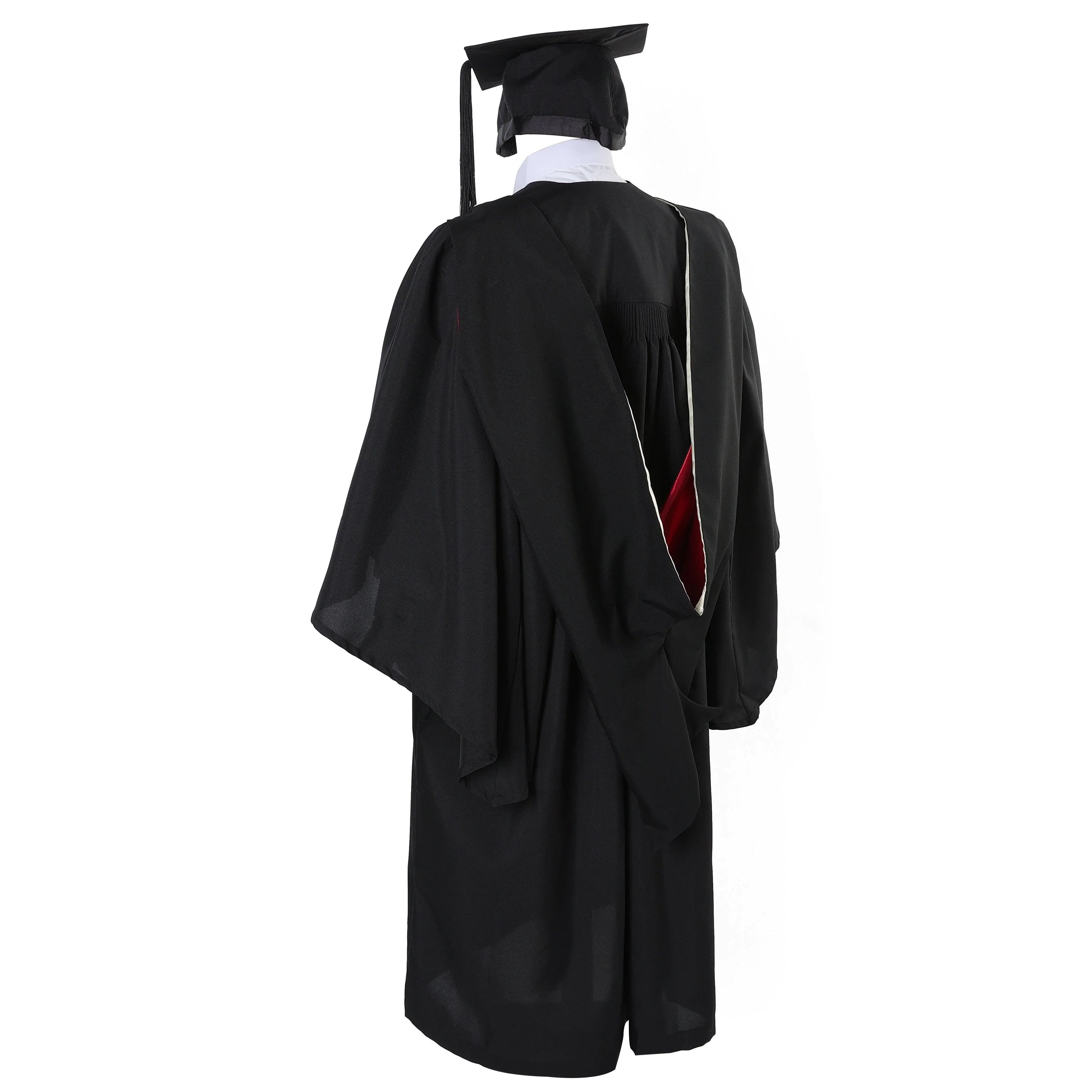 Deluxe UK Bachelor's Degree Graduation Uniform Gown - Graduation Gown and Cap