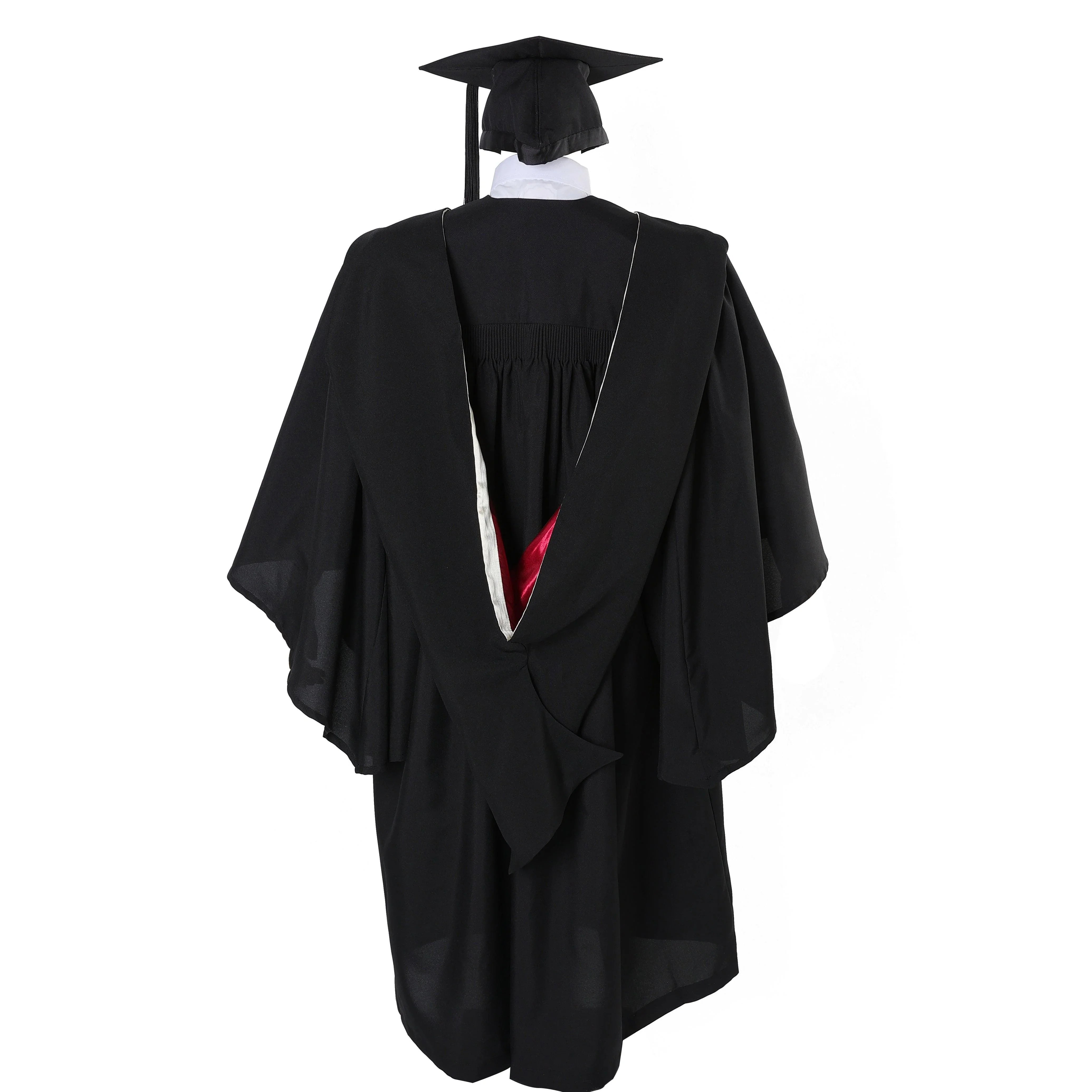 Deluxe UK Bachelor's Degree Graduation Uniform Gown - Graduation Gown and Cap