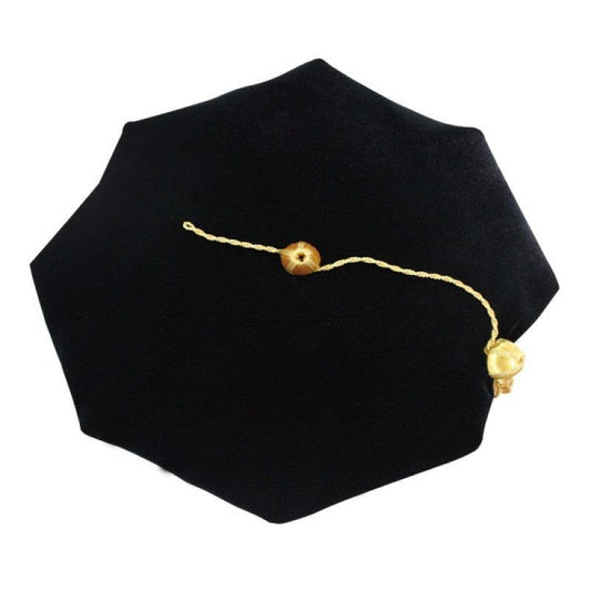 Deluxe Doctorate 8 Sided Tam - Graduation Gown and Cap