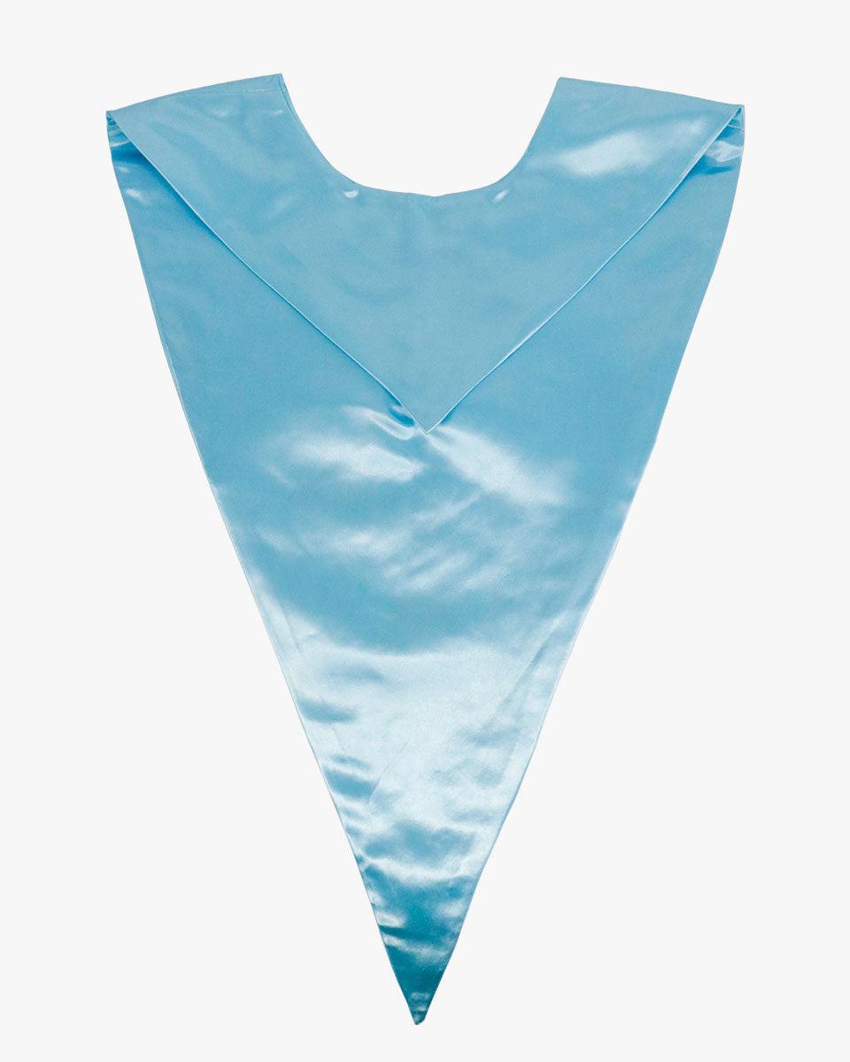 Traditional One Color V Stoles - 10 Colors Available - Graduation Gown and Cap