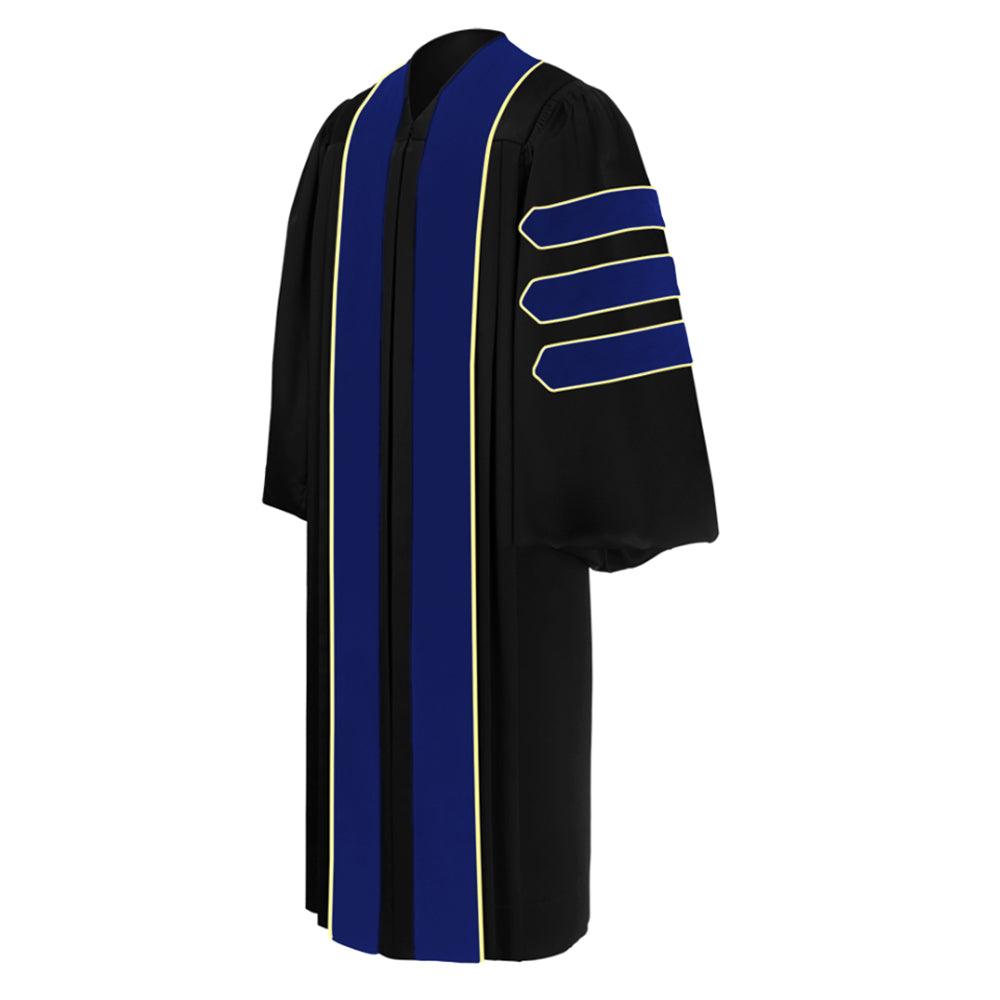 PhD Blue Doctoral Graduation Gown - Academic Regalia - Graduation Gown and Cap