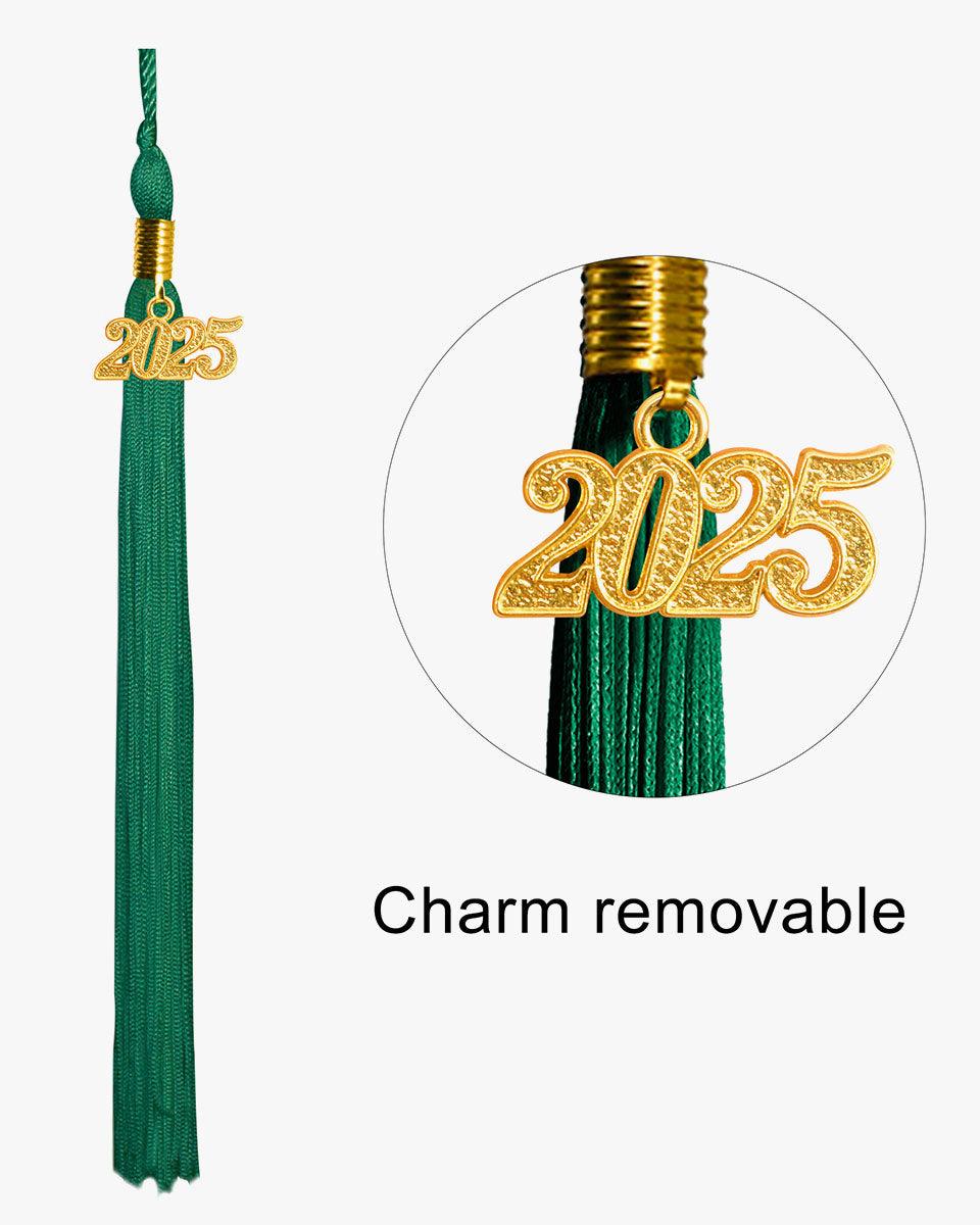 Premium Matte Graduation Cap, Gown & Tassel Package - 12 Colors Available - Graduation Gown and Cap