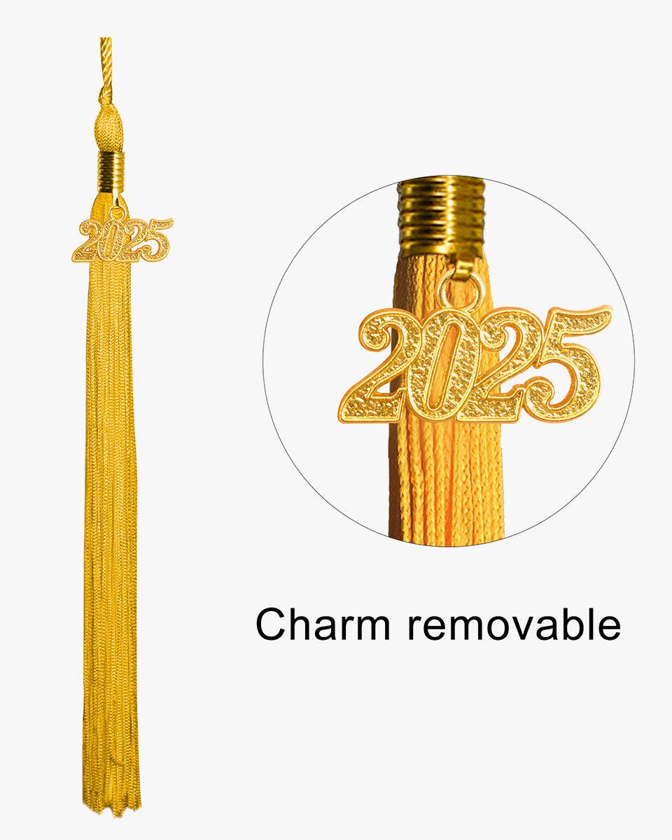 Premium Matte Graduation Cap, Gown & Tassel Package - 12 Colors Available - Graduation Gown and Cap