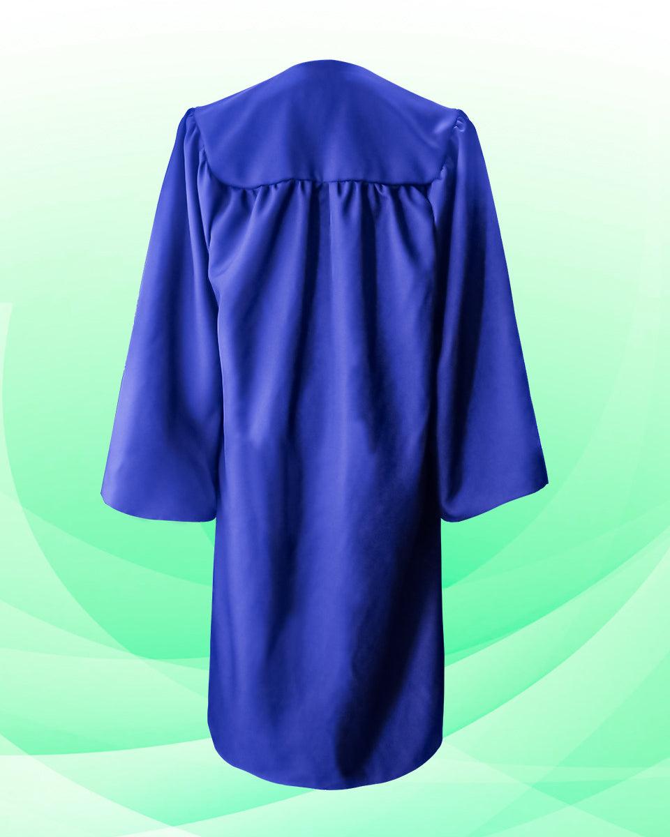 100% Recycled Material High School Graduation Cap and Gown with Pockets - 3 Colors Available - Graduation Gown and Cap