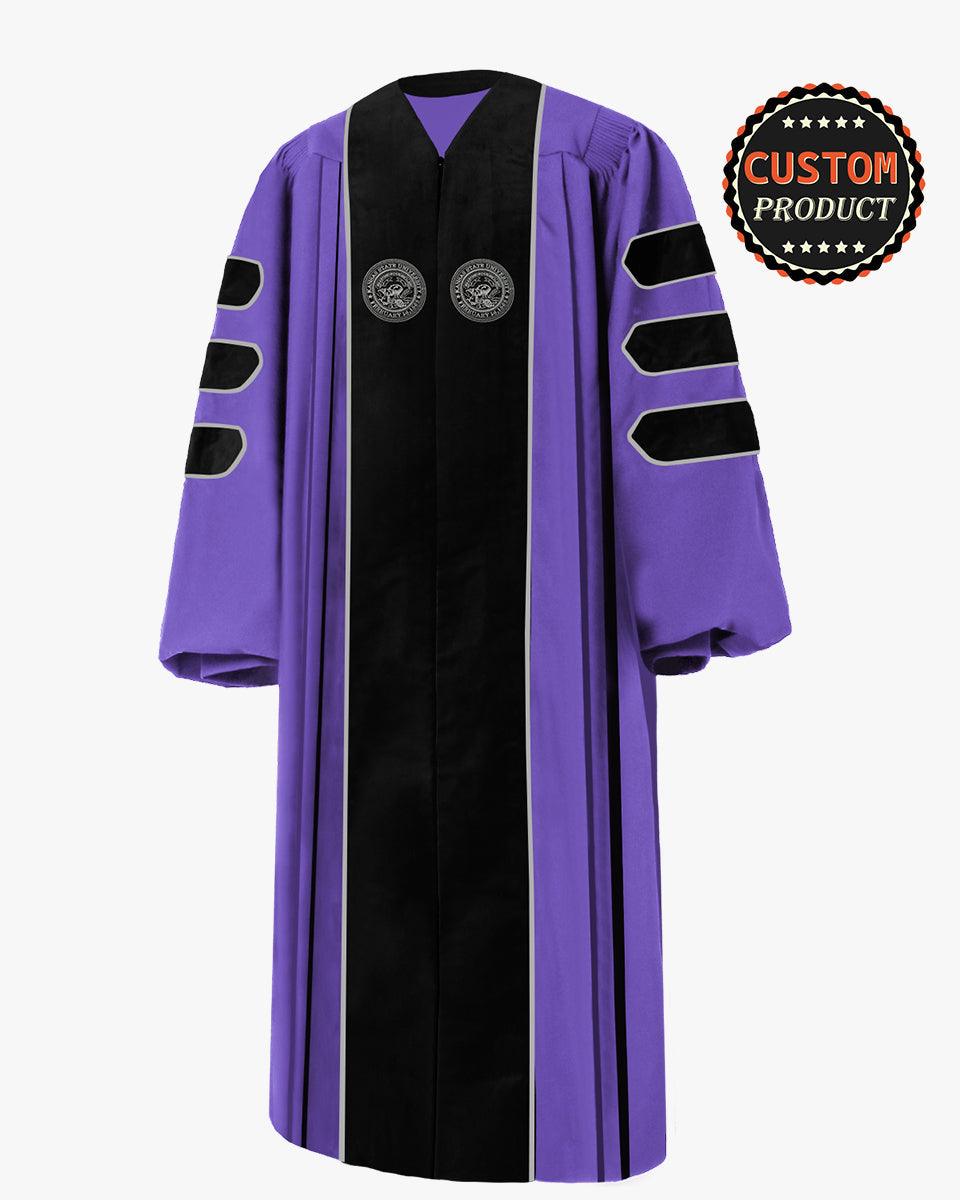 Kansas State University Doctoral Regalia - Graduation Gown and Cap