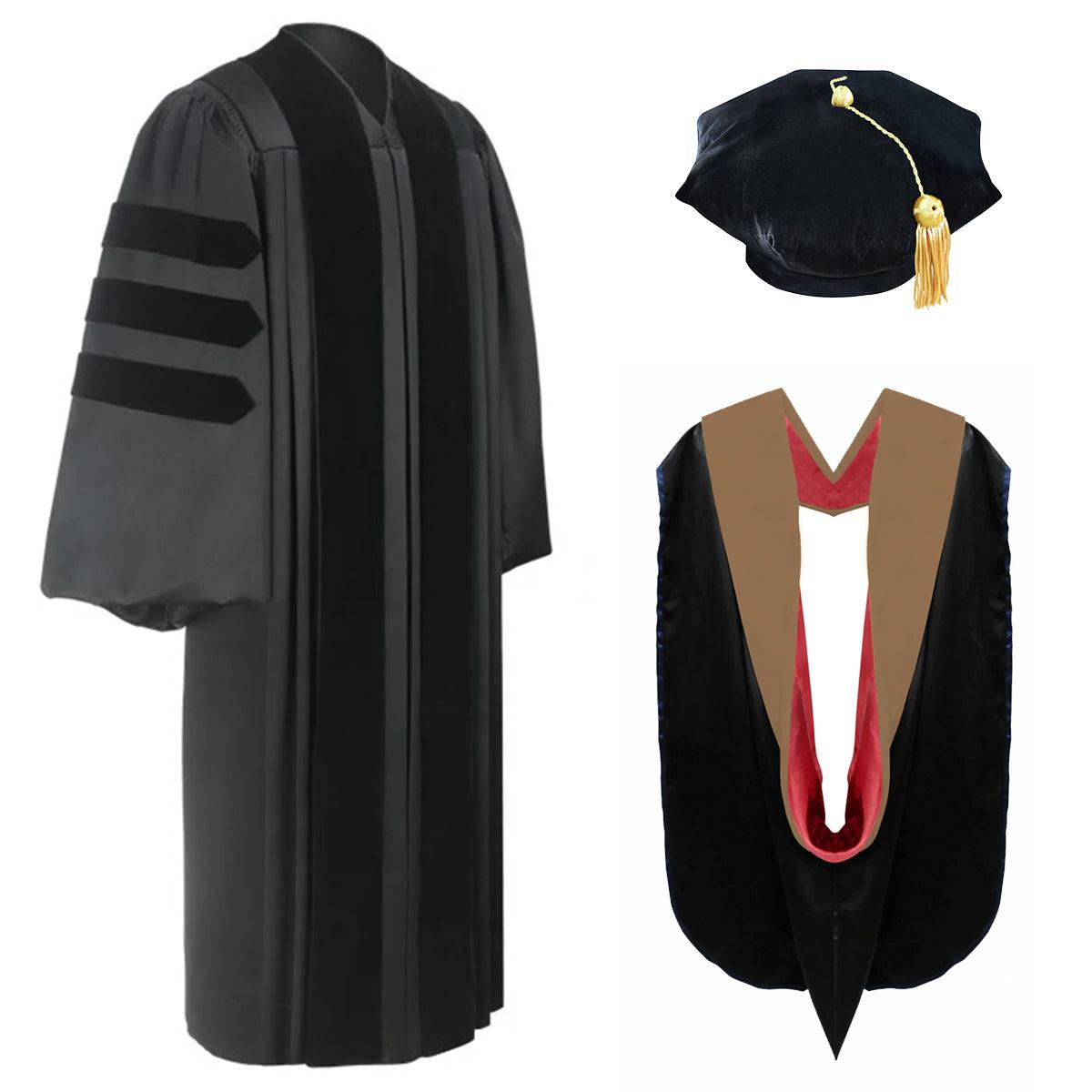 Doctoral Regalia Package for Stanford University - Graduation Gown and Cap