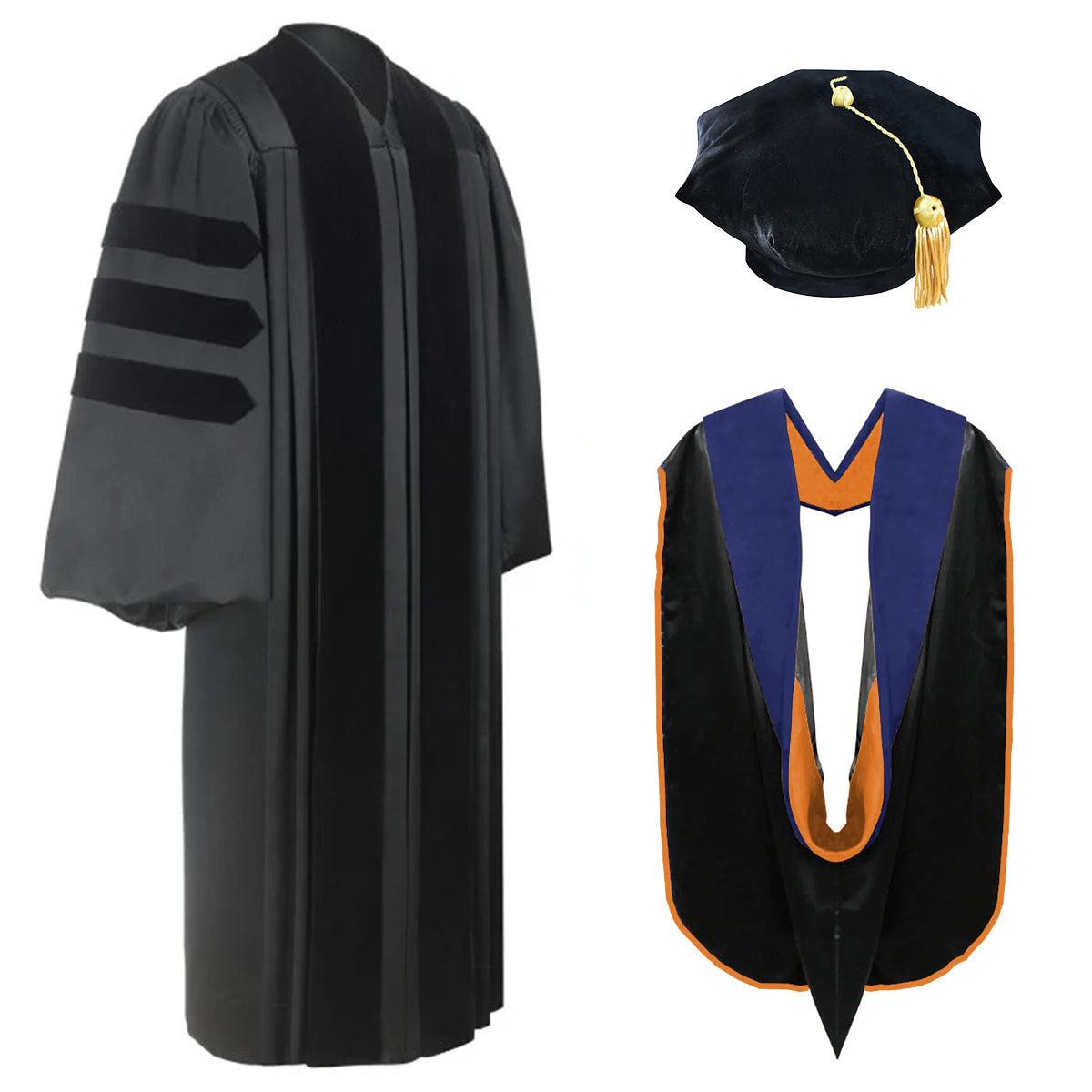 Doctoral Regalia Package for Princeton University - Graduation Gown and Cap