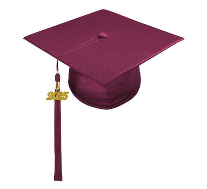 12 Shiny Elementary Cap & Tassel - Graduation Gown and Cap