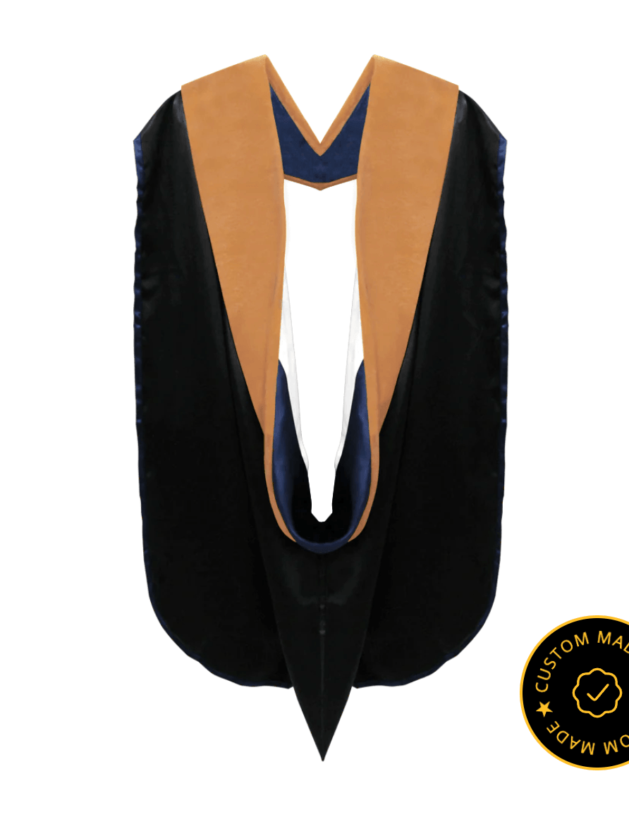 Doctoral Regalia Package for Simmons University Graduation - Graduation Gown and Cap
