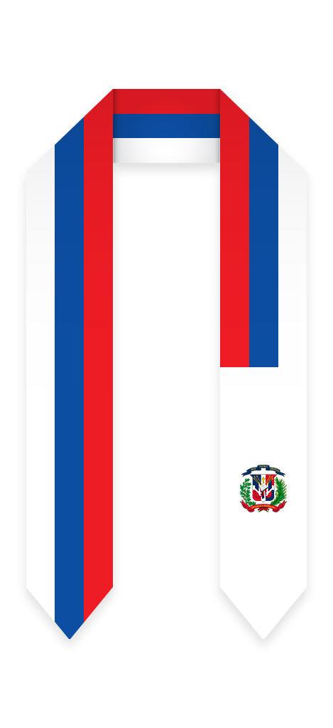 Slovakia Graduation Stole - Slovakian Flag Sash - Graduation Gown and Cap