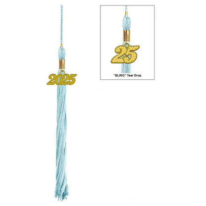 Matte Light Blue Kindergarten/Preschool Cap & Tassel - Graduation Gown and Cap