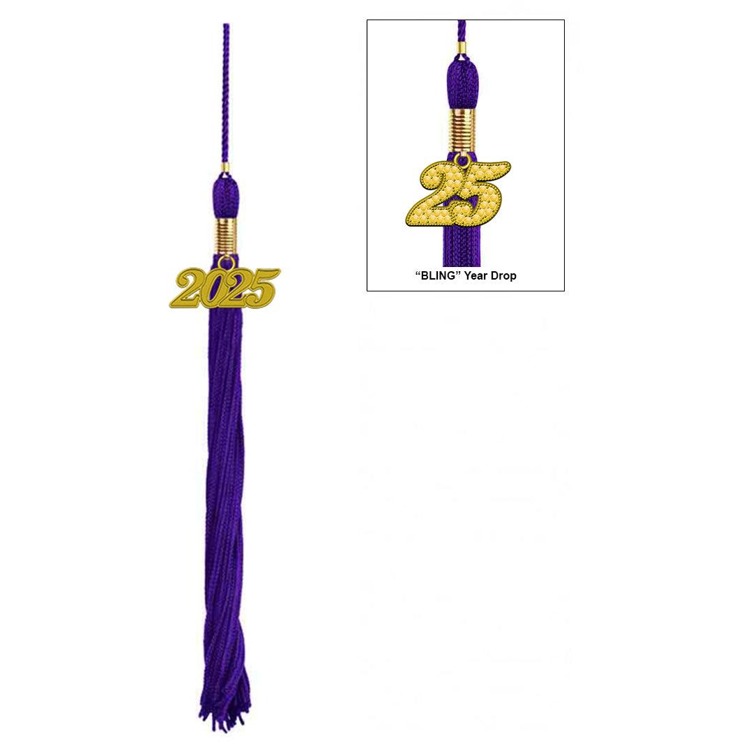 Matte Purple Kindergarten/Preschool Cap & Tassel - Graduation Gown and Cap