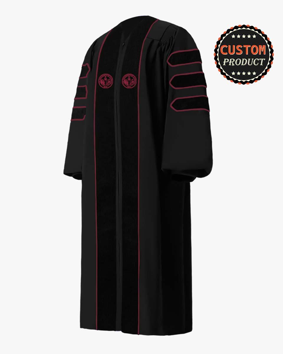 University of Alabama Tuscaloosa Doctoral Regalia - Graduation Gown and Cap