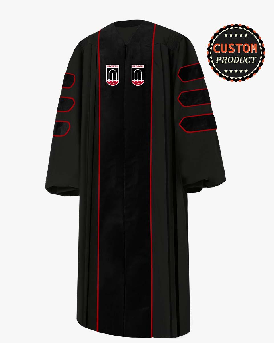 University of Georgia Doctoral Regalia - Graduation Gown and Cap