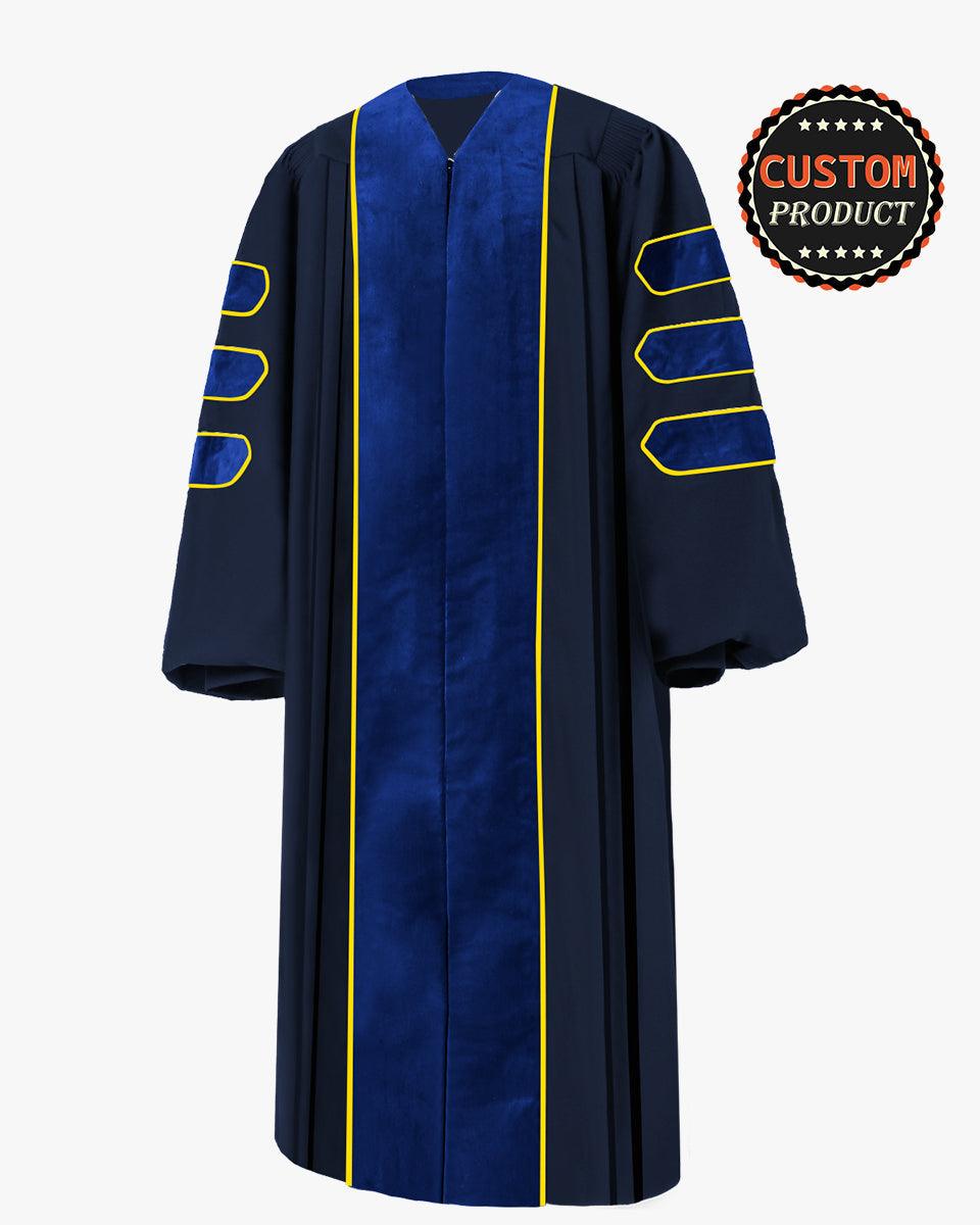 University of California Merced Doctoral Regalia - Graduation Gown and Cap
