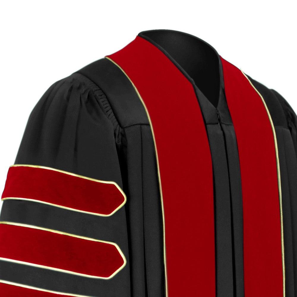 Doctor of Theology Doctoral Gown - Academic Regalia - Graduation Gown and Cap