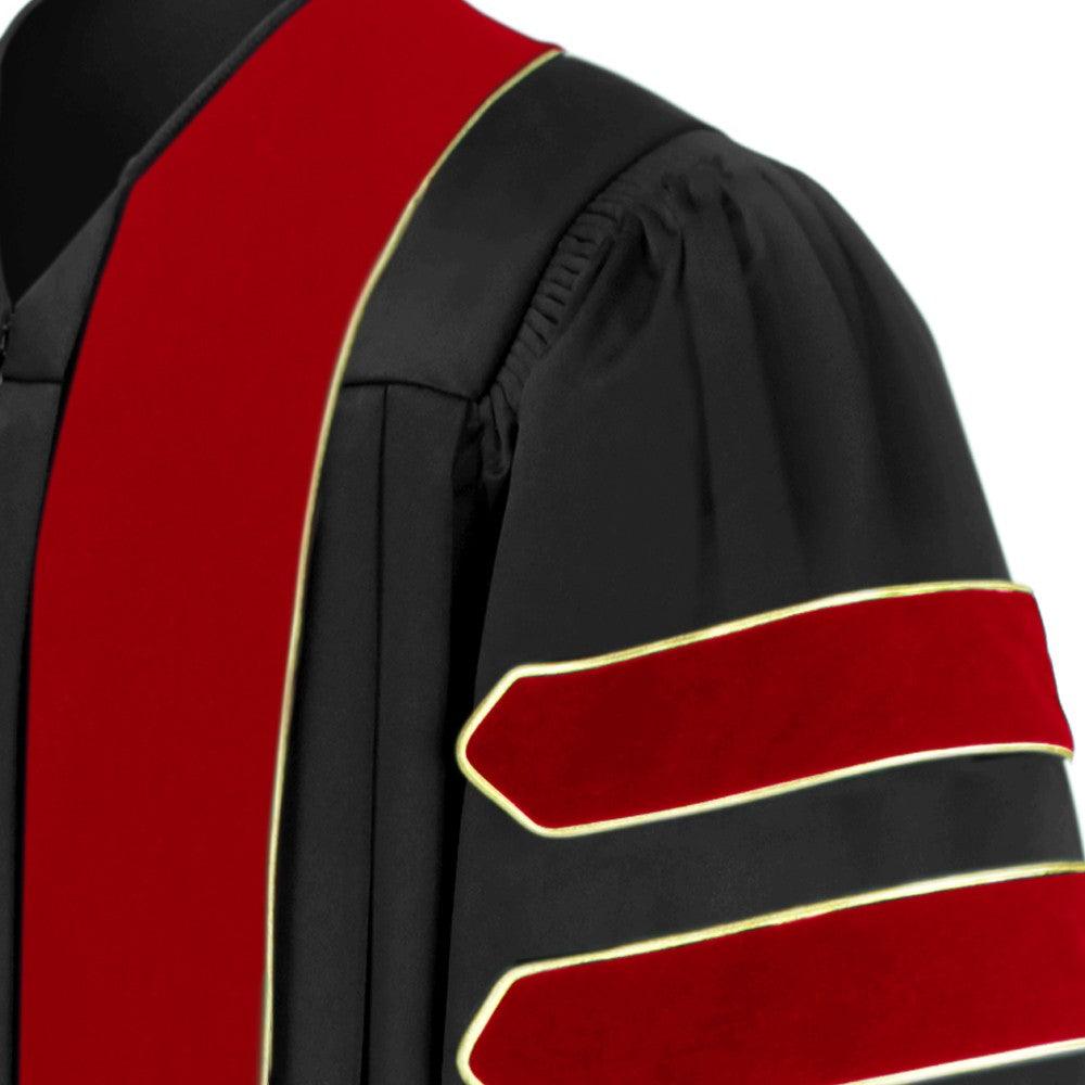 Doctor of Theology Doctoral Gown - Academic Regalia - Graduation Gown and Cap